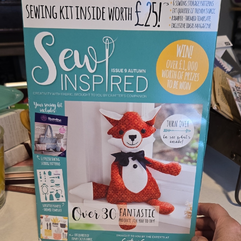 Crafter's Companion Sew Inspired Issue 9 Autumn NEW
